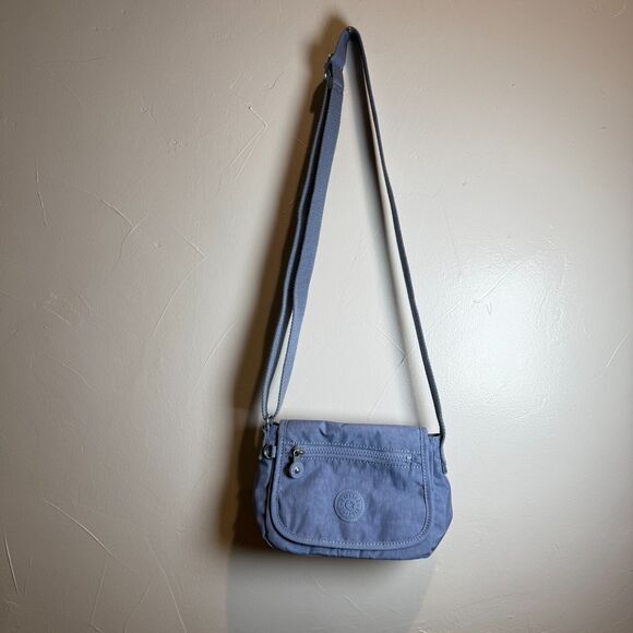 Kipling Sabian Blue Crossbody Mini Bag Purse - Picture 2 of 16